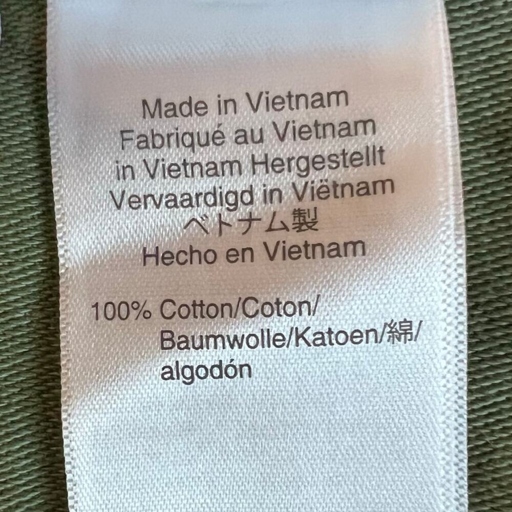 J.Crew Camp Utility Pant Tapered Leg 100% Cotton in Green Style AQ636 Sz. 6 Tall - Picture 9 of 10